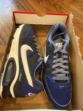 Nike Air Max Command Men Deep Royal White Dark Obsidian 629993-410 Size 10