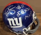 Phil Simms Autographed New York Giants Mini Helmet JSA Certified