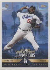 2020 Topps Ben Baller 2020 World Series Champions Pedro Baez #9 ut4