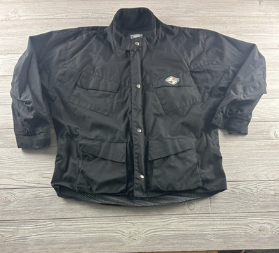 MSR Trail Jacket Mens XL Black Motocross MX Off Road Riding Windbreaker