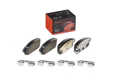 Bremsbelagsatz Scheibenbremse XTRA LINE BREMBO P 59 080X für OPEL ASTRA Caravan