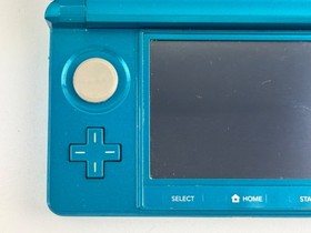 Nintendo 3DS Aqua Blue Handheld Console With Charger CTR-001