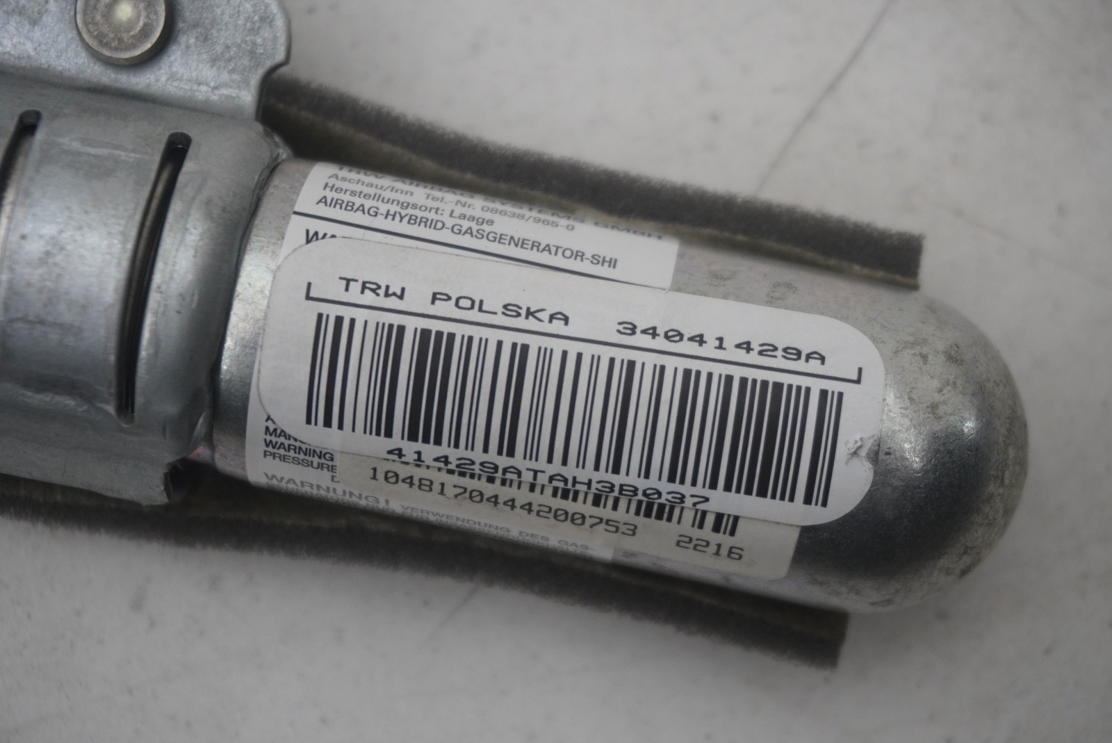 Ferrari California Right Head airbag P/N 80315000