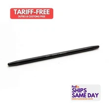Manley 25124-1, One Black Chromoly 7/16 Moly Pushrod - 10.250 Long Performance