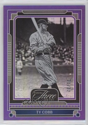 2025 Panini Three and Two Full Count /32 Ty Cobb #106 HOF 1da