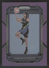 2023 Panini Prizm WNBA #119 Diamond DeShields Purple #/149