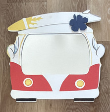 Camper Van Novelty Wooden Mirror / Photo Frame, Painted Decorative