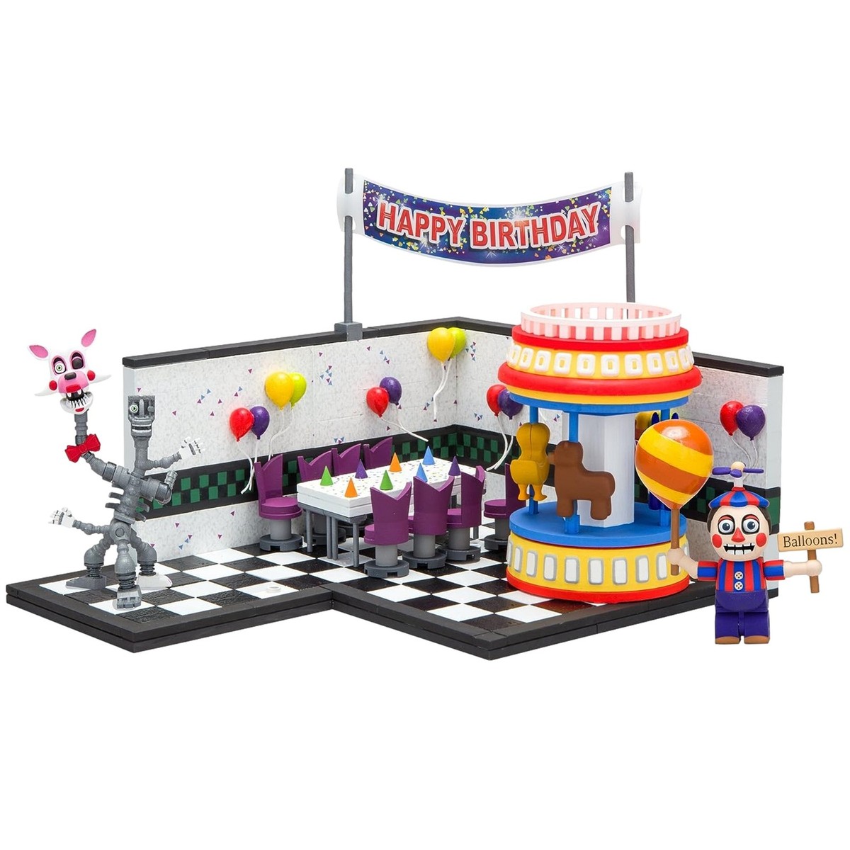 Five Nights at Freddy's Game Area Construction Set McFarlane Toys