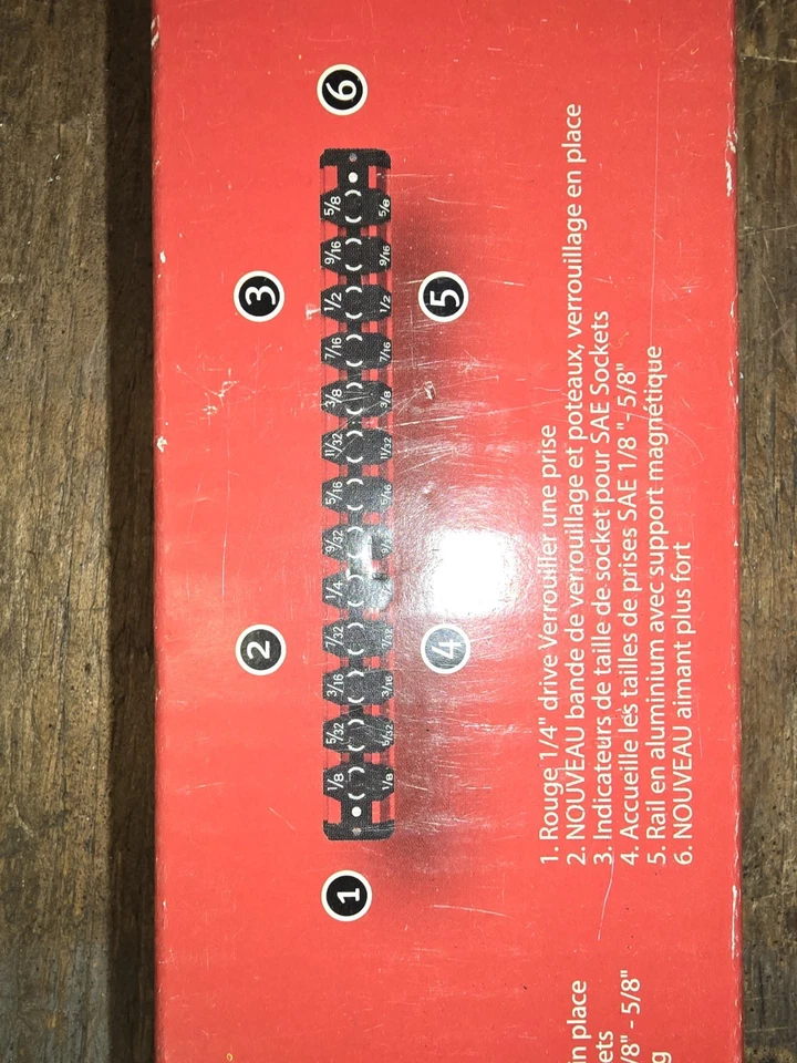 Snap on Las14sr 1/4" Lock A Socket Extreme Snap On magnetic - Image 3 of 3