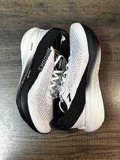 Brooks Glycerin StealthFit 22 White Grey Black 1204371B135 Women  s Size 6