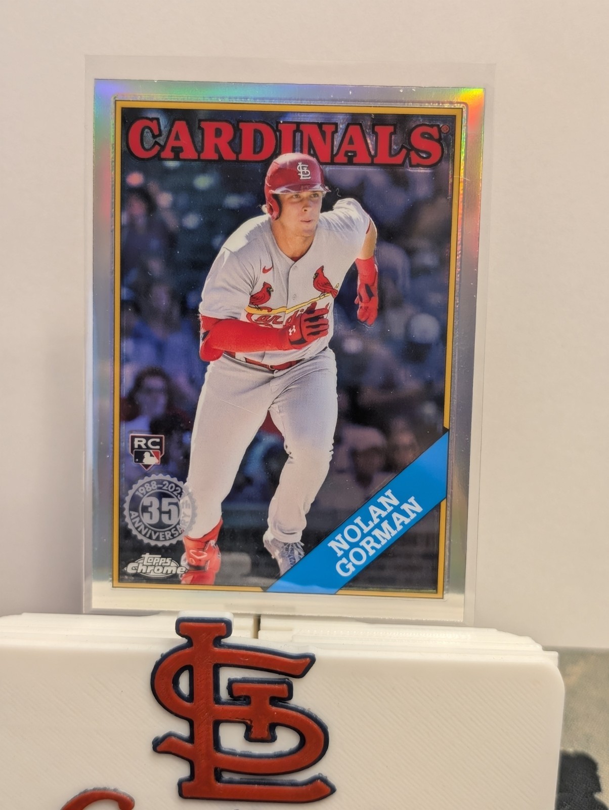 2023 Topps Chrome - 1988 Topps Baseball Nolan Gorman #88BC-18 (RC)