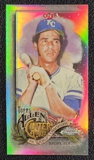 2022 Topps Allen & Ginter Chrome #187 Amos Otis Mini Refractor