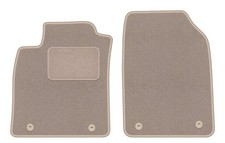 Fußmatten Automatten Vorne Velours Beige für Opel Signum 2003-2008