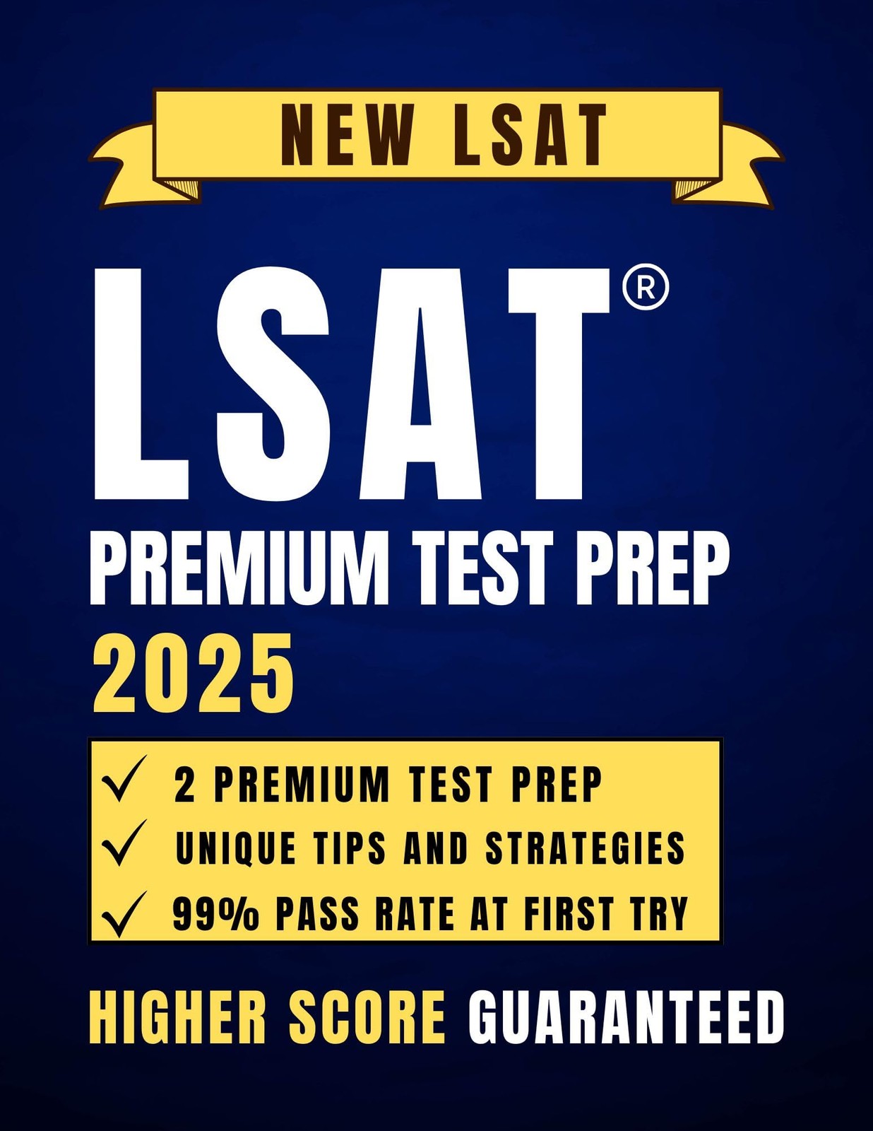 Jody M Hopson LSAT Premium Test Prep 2025 (Tascabile)