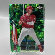 Topps 2020 Chrome Sapphire Green Rendon U-200# 01/45 Angels MLB