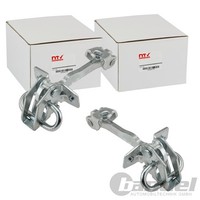 2X Nty TÜRfeststeller TÜRstopper Beidseitig Hinten Passend FüR Opel Corsa