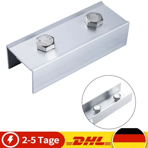 Alu Profilverbinder für 40 x 40 mm Solar PV Schienenverbinder Streckenverbinder
