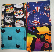 Catnip Toys for Cats, Set of 4 Pillows, 4