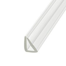 1Pcs 19/32"x 25/64"x 8.2ft Rubber U Channel Edge Trim 6-7mm Edge Clear Craft