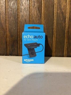 Amazon Echo Auto Air Vent Mount Alexa, New