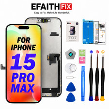For iPhone 15 Pro Max LCD Screen Replacement Digitizer Assembly Display Touch