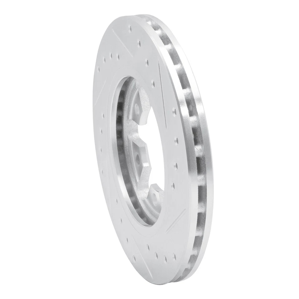 Rotor de freio a disco Dynamic Friction 631-67077L para 82-85 Nissan 720 - Imagem 4 de 4