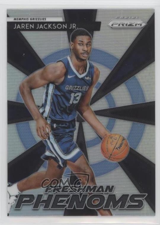 2018-19 Panini Prizm Freshman Phenoms Silver Prizm Jaren Jackson Jr #22 0m1w