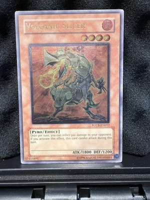Yu-Gi-Oh! Volcanic Slicer Unlimited FOTB-EN012 Ultimate Rare LP x1