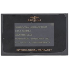 Breitling SuperOcean Heritage II B20 AB2020 46mm Blue Dial Automatic Men's Watch 17