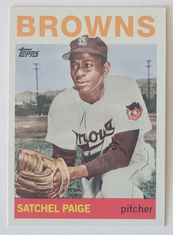 2025 Topps Archives - 1964 Topps Retro Design Card #62 Satchel Paige