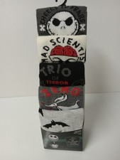 The Nightmare Before Christmas Disney 5 Pair Crew Socks Size 6.5-12