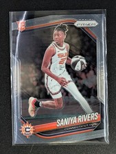 Saniya Rivers Rookie 2025 Panini Prizm WNBA Prizm Rookie Card #131 Sun
