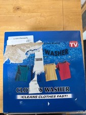 Breathing Mobile Washer - Portable Hand Powered New(Box is Damaged)