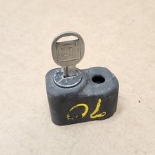 63-82 C2 C3 Corvette Spare Tire Bolt Lock Key Assembly Rear Carrier Anti Theft