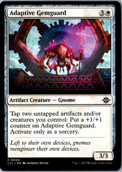 Adaptive Gemguard (003) - The Lost Caverns of Ixalan - Common