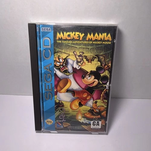 Mickey Mania: The Timeless Adventures of Mickey Mouse (Sega CD, 1994)