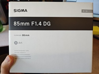 NEW Sigma 85mm f/1.4 DG HSM Art Lens for Sony E - Discontinued