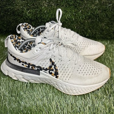 US Women's Size 12 - Nike React Infinity Run Flyknit 2 Leopard W