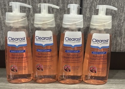 Clearasil Daily Clear Refreshing Superfruit Acne Face Wash 1% Salicylic Acid
