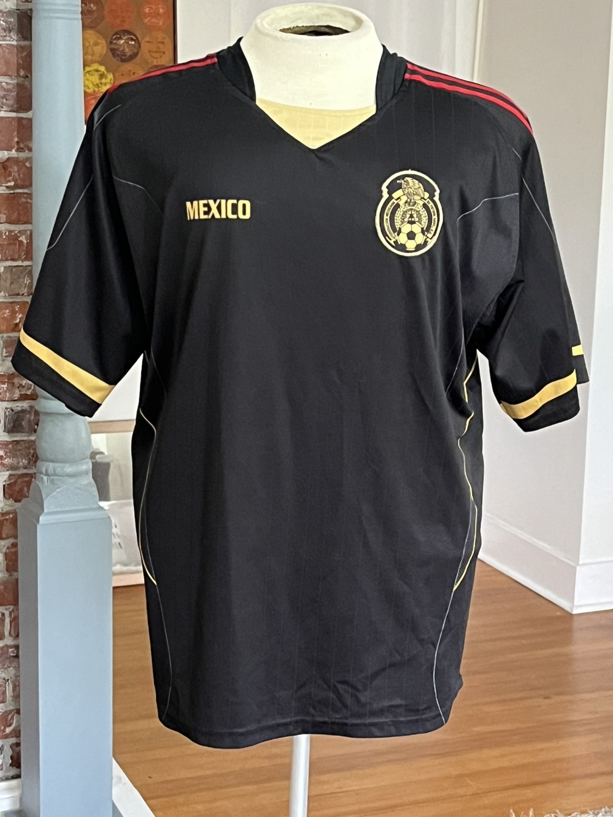 Somos Guerreros! Mexico Soccer Futbol Jersey sz XL see measurements