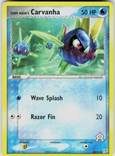 Team Aqua's Carvanha 48/95 Common Team Magma vs Team Aqua Pokemon Lightly Played on eBay