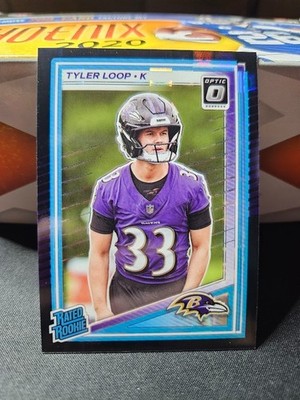 2025 Panini Donruss Optic Tyler Loop #227 Rated Rookie Black Pandora /25 RC NFL