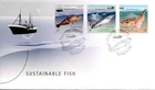 2019 Sustainable Fish - FDC Gummed stamps