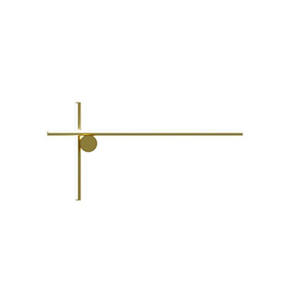 Flos Wandleuchte Leuchte LED Coordinates champagner Aluminium Diffusor 80 cm