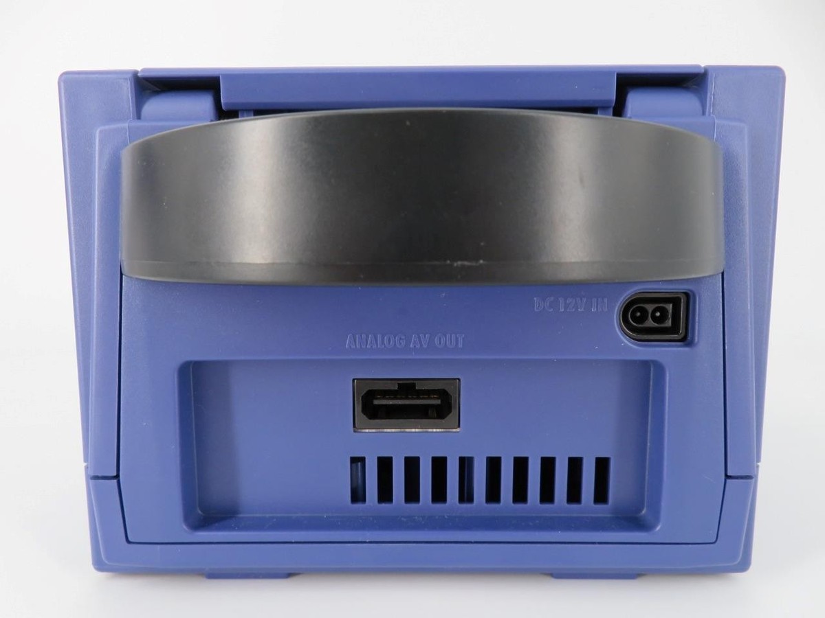 ゲームキューブ　北米仕様 Nintendo GameCube Launch Edition Indigo Console (NTSC-J) for sale