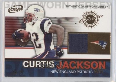 2002 Pacific Atomic Gold 21/25 Curtis Jackson #56 Rookie RC 0a1