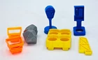 Fisher Price Extra Pieces Little People Sets Phone Booth Shopping Carts Vintage