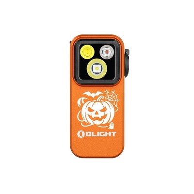Olight Oclip Pro Orange Halloween Special Edition 1 Clip on Light, 500 Lumens
