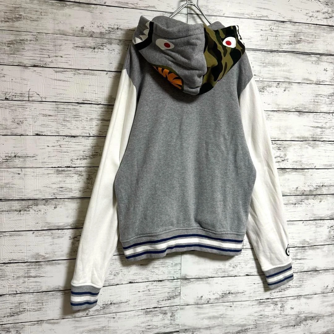 A BATHING APE (BAPE) Giacca Bape Camouflage Shark Stadium UOMO S JP taglia