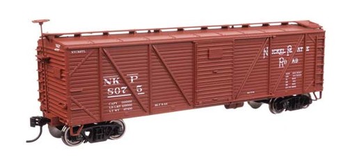 Coche de carga Walthers Mainline 910-40724 escala HO 40' ARA RTR NKP #8075 | Zustand: New
